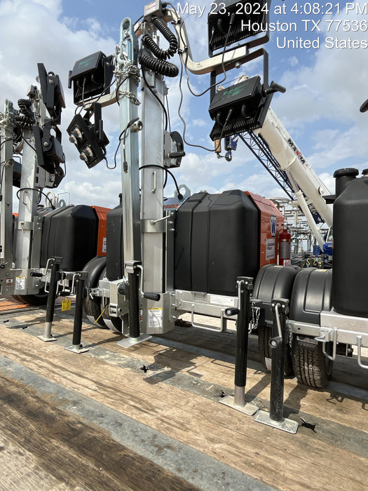 2024 Wanco WLTT-4MM4K Diesel, Deep Sea Controller, Shore Power Plug, Auto Start, (4) 350W LED Floodlights, 4kW Generator, 60 Gal Fuel Tank, 2" Ball, T3