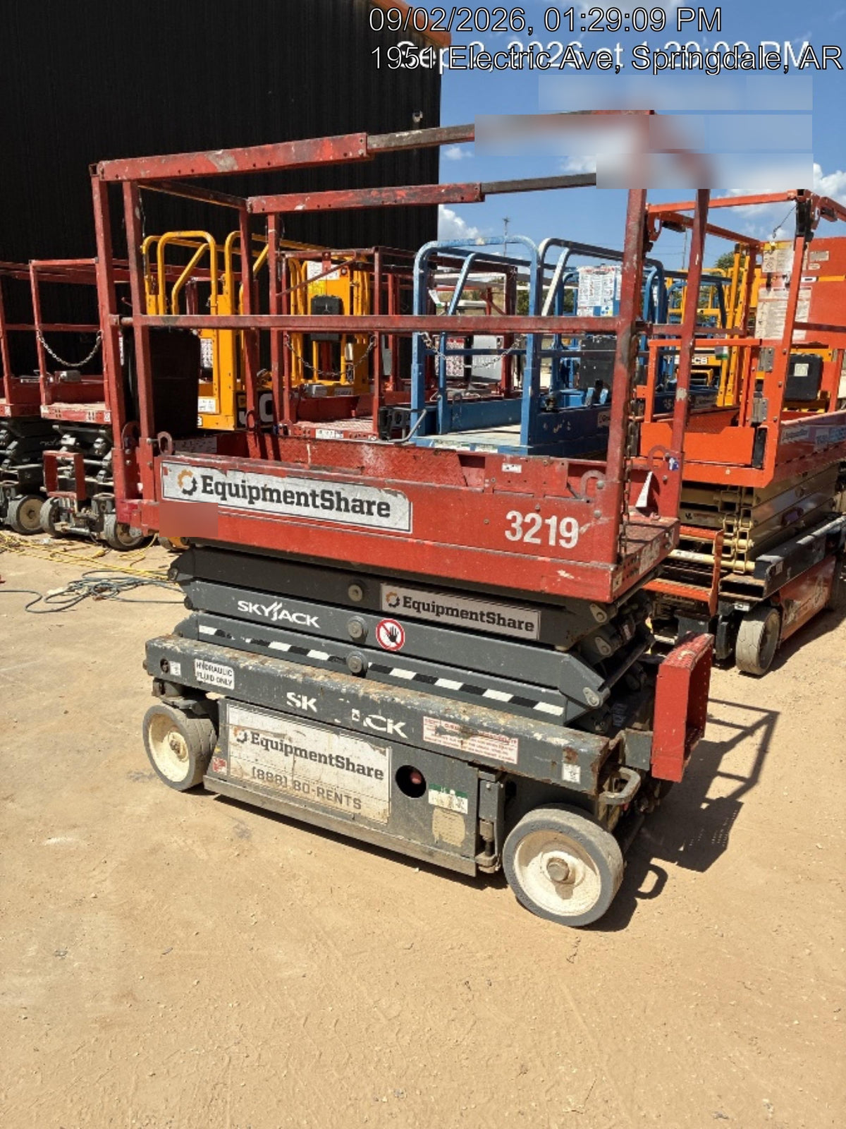 2019 Skyjack SJIII-3219 Standard w/Trojan Batteries