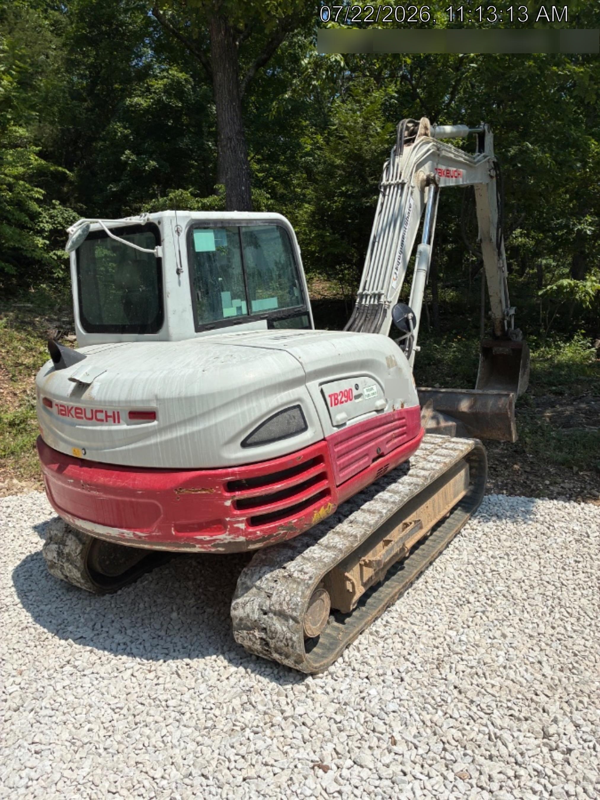 2019 TAKEUCHI TB290