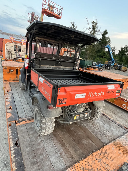 2022 Kubota RTV-X1140W-H Plastic Canopy, Windshield Acrylic Clear, LED Strobe Light, Wire Harness Kit, Back up Alarm