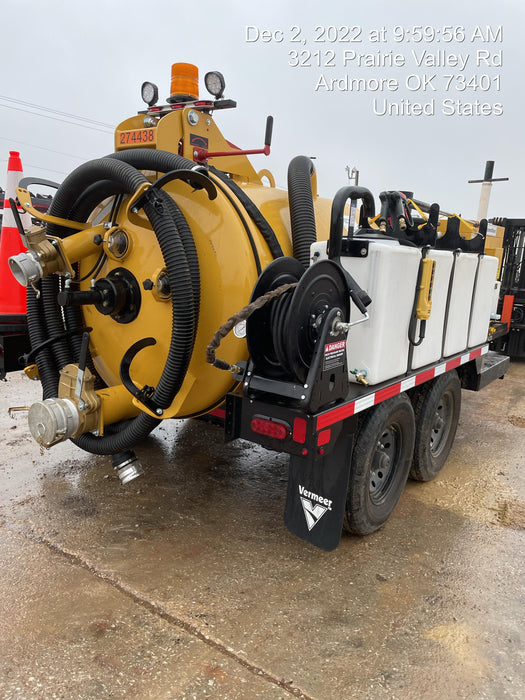 2023 Vac-Tron LP573XDT T4 Koehler Diesel Engine, 500 Gallon Debris Tank, x2 100 Gallon Water Tanks