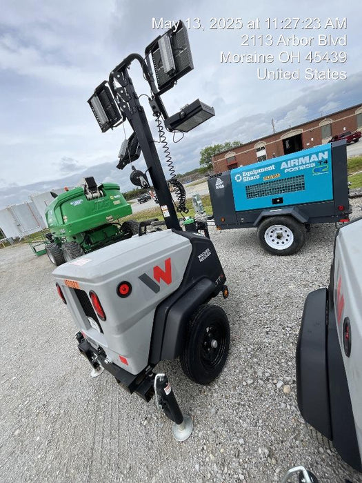 2024 Wacker Neuson LTT4 Diesel, Kohler KDW702, Deep Sea Controller, Auto Start, LED 320W, Bypass Outlet, T3