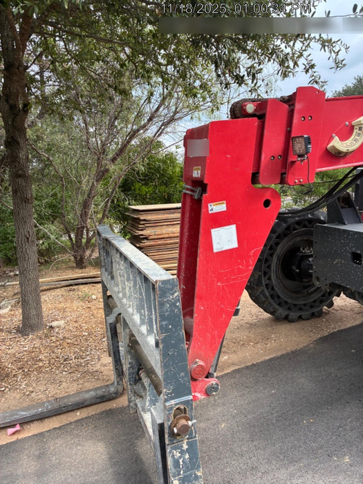 2019 Manitou MTA8044 MTA 8044 - 74 HP T4, Canopy, Worklights/Strobe, Beacon, 66" Carriage, 48" Forks, Solid Tires, Lift Hook, Aux Hydraulics