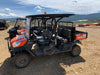 2022 Kubota RTV-X1140W-H Plastic Canopy, Windshield Acrylic Clear, LED Strobe Light, Wire Harness Kit, Back up Alarm