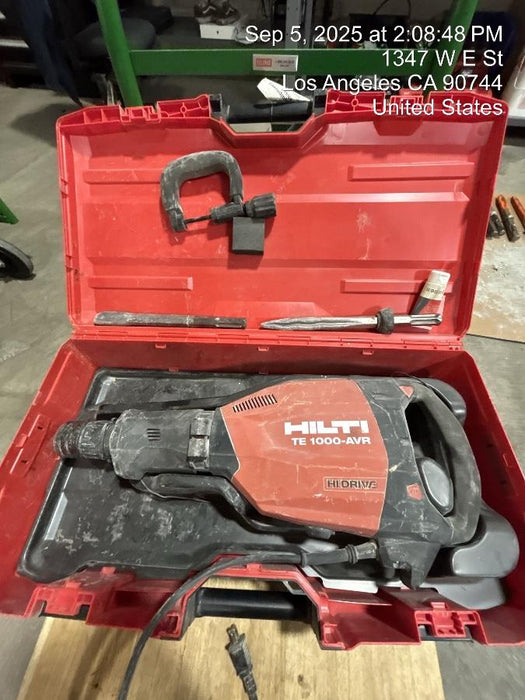 2020 HILTI TE 1000-AVR