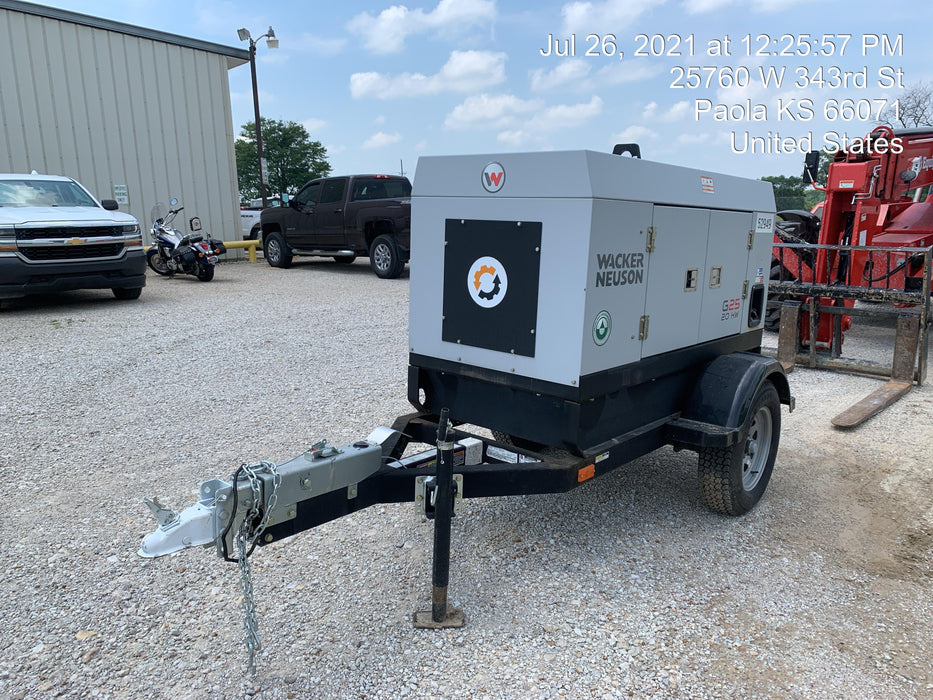 2019 WACKER NEUSON G25