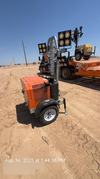 2024 Wanco WLTT-4MM4K Diesel, Deep Sea Controller, Shore Power Plug, Auto Start, (4) 350W LED Floodlights, 4kW Generator, 60 Gal Fuel Tank, 2" Ball, T3