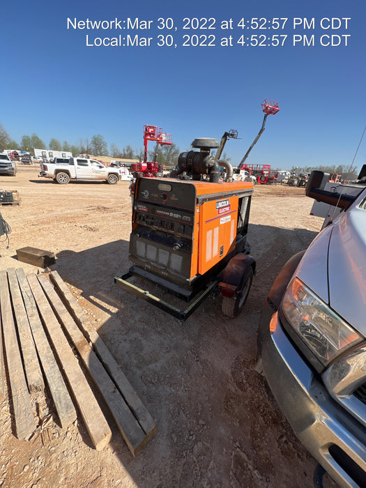 2021 Lincoln Electric Vantage 549X Ready Pak 3, ORANGE (includes trailer, cable rack, fender light kit)