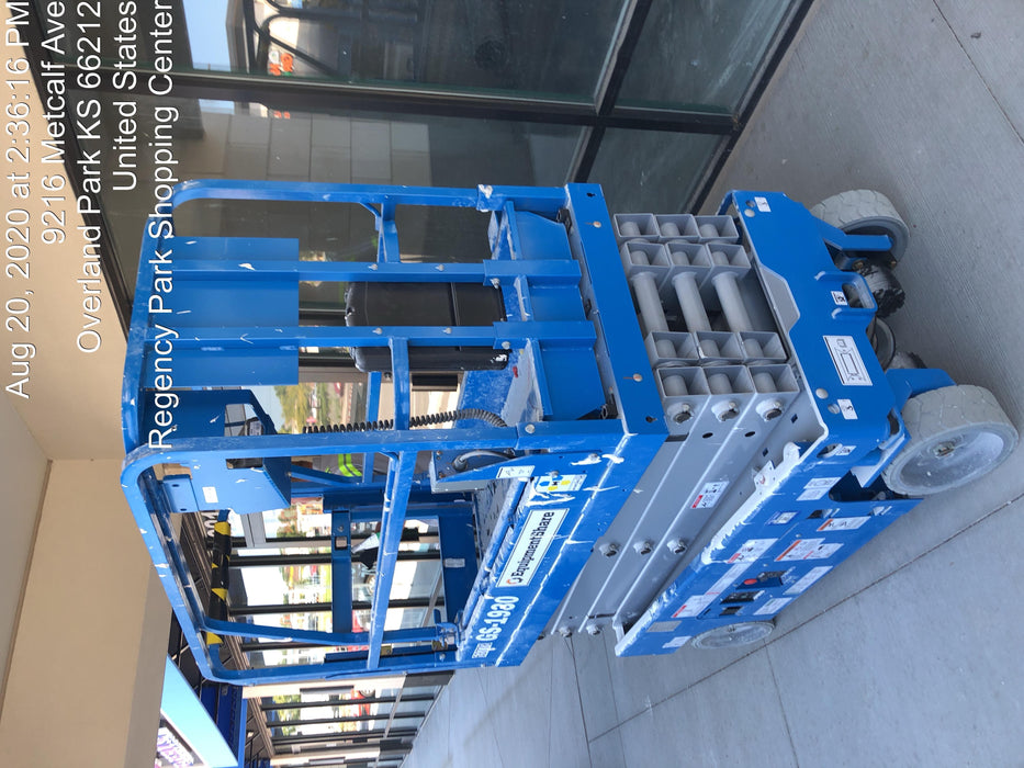 2020 Genie GS-1930 Solid Non Marking Tires, Beacon, Folding rails with half height swing gate