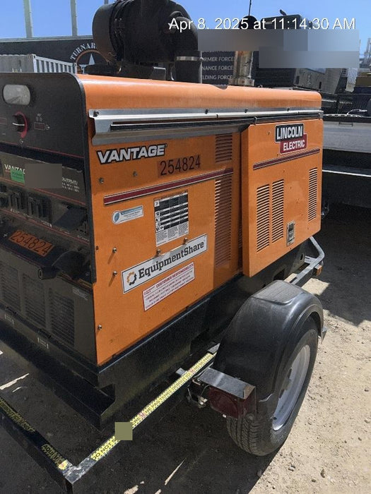 2022 Lincoln Electric Vantage 549X Crosslink Technology, Trailer Mounted, ES Decals, T3