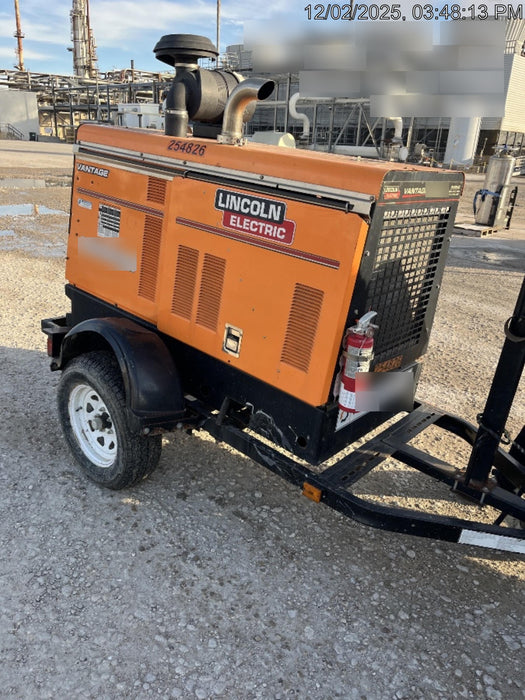 2022 Lincoln Electric Vantage 549X Crosslink Technology, Trailer Mounted, ES Decals, T3