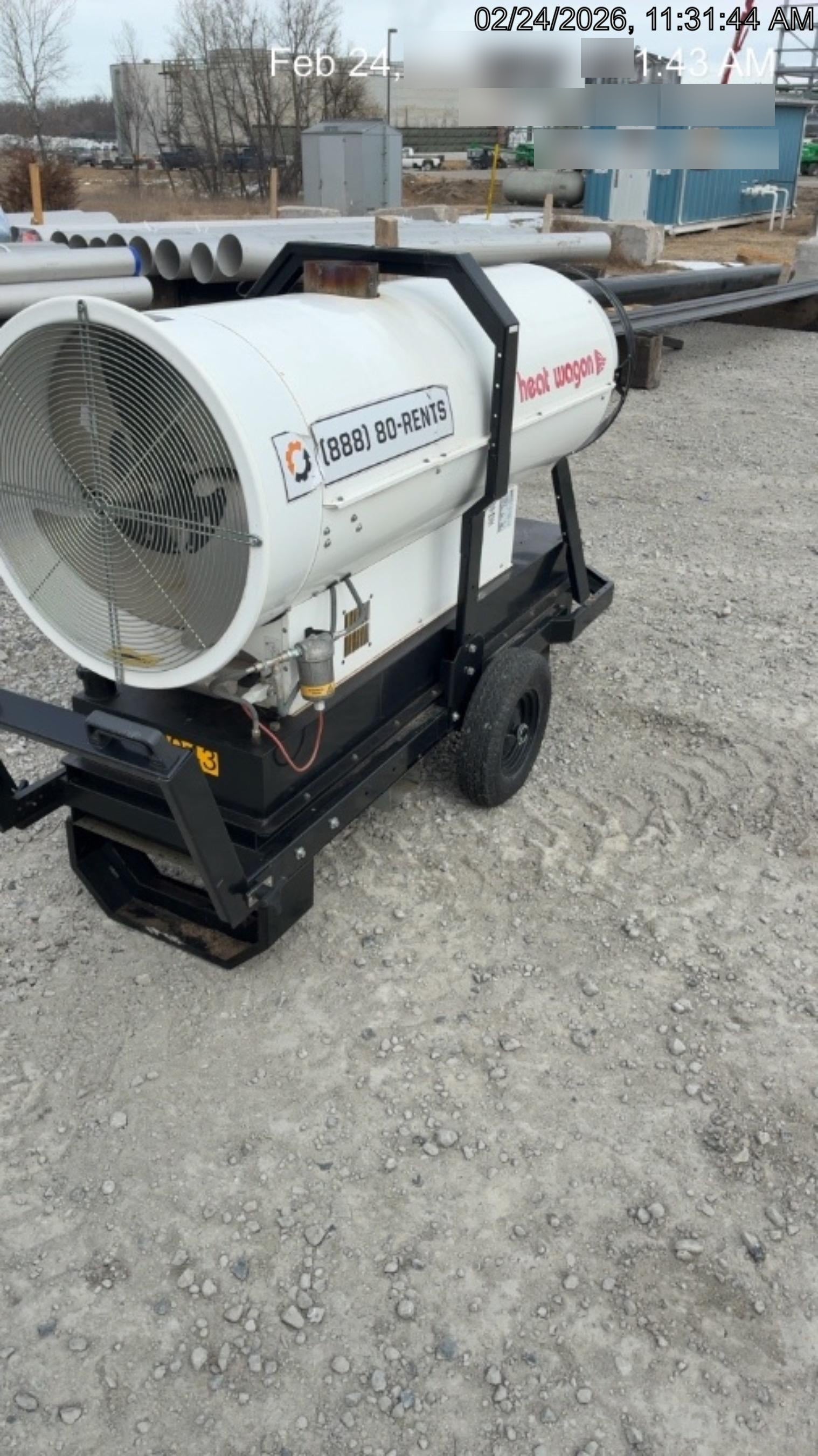 2021 HEAT WAGON HVF410