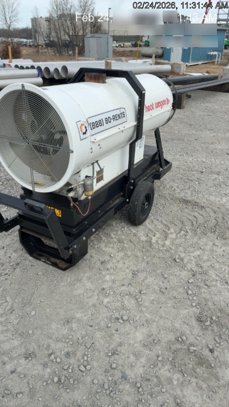 2021 HEAT WAGON HVF410