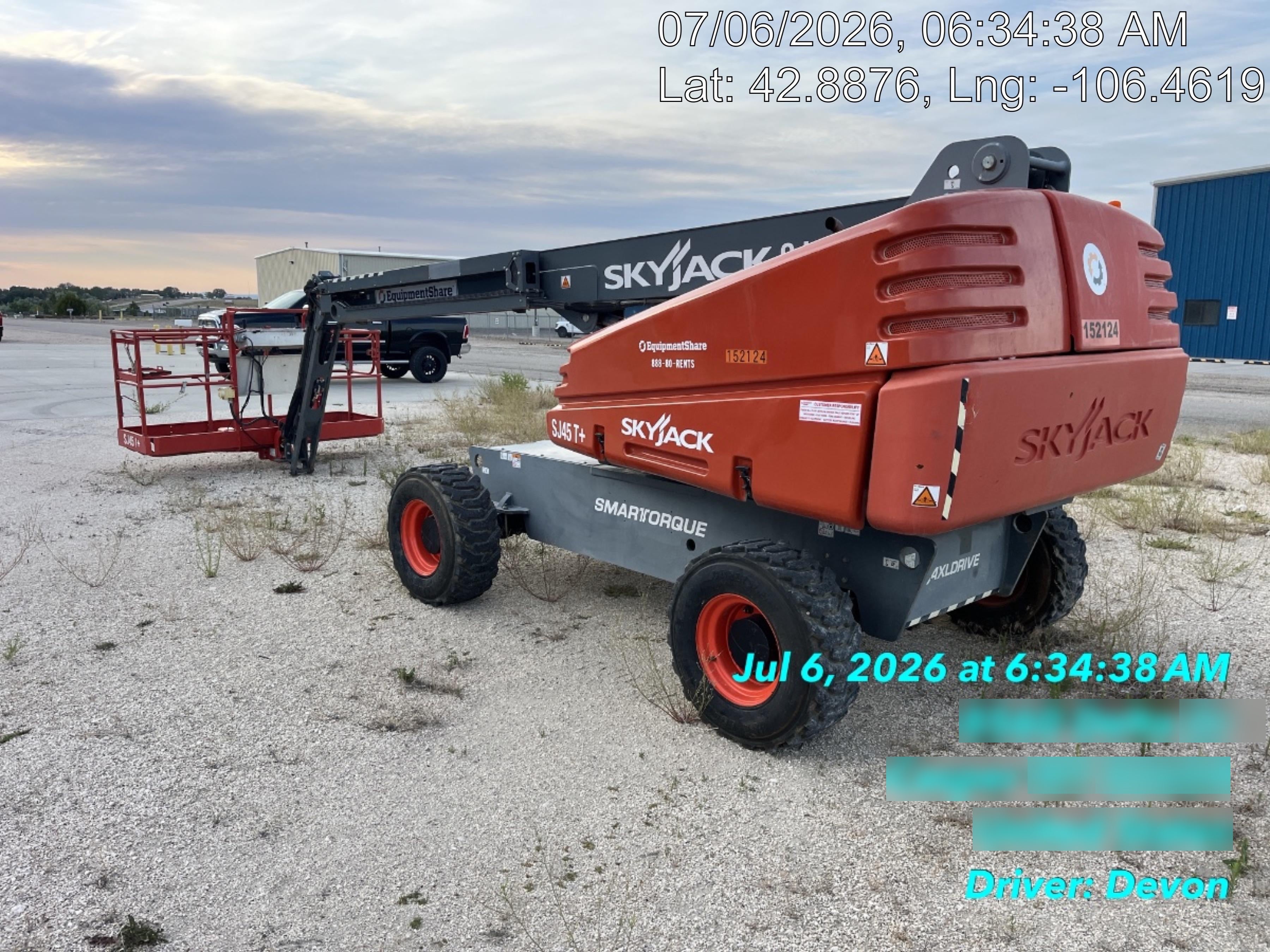 2021 SKYJACK SJ45T+