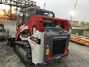 2019 Takeuchi TL10V2-CR Cab/Heat/AC, Rubber Tracks, Backup Alarm, Front & rear working Lights, Auxiliary Hydraulics, 2 Speed Travel, Engine Monitoring System, Hydraulic universal quick hitch w/76" HD smooth dirt bucket with bolt-on edge, 20.3 cubic feet capacity, 48" Pallet forks and frame