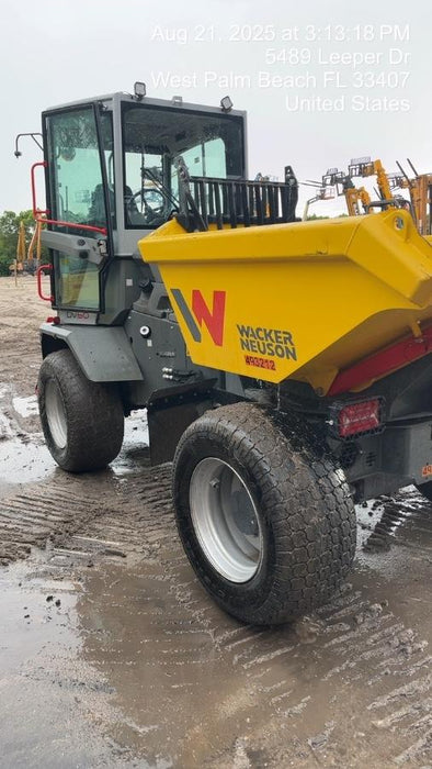 2025 WACKER NEUSON DV605 Cab Turf Tires