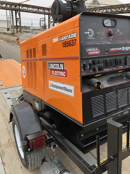 2021 Lincoln Electric Vantage 549X Ready Pak 3, ORANGE (includes trailer, cable rack, fender light kit)