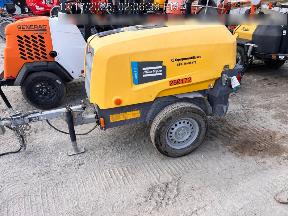 2022 ATLAS COPCO XAS 110