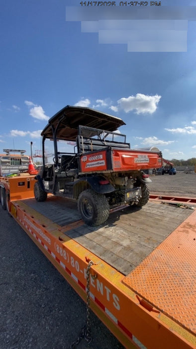 2022 Kubota RTV-X1140W-H Plastic Canopy, Windshield Acrylic Clear, LED Strobe Light, Wire Harness Kit, Back up Alarm