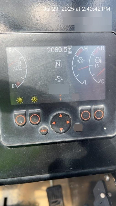 2019 Manitou MTA8044 74hp T4F, Open ROPS, Cab and Boom LED work lights, Auxiliary Hydraulics, Solid Tires, Amber strobe, Lift Hook 66" Carriage, 60" Forks