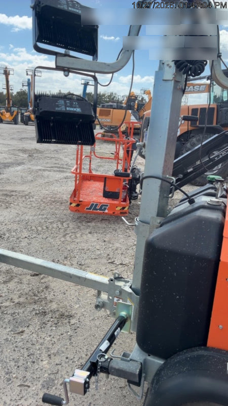 2024 Wanco WLTT-4MM4K Diesel, Mitsubishi L2E, 9.0HP @1800 rpm, Deep Sea Controller, Shore Power Plug, Auto Start, (4) 350W LED Floodlights, 4kW Generator, 60 Gal Fuel Tank, 2" Ball, T3