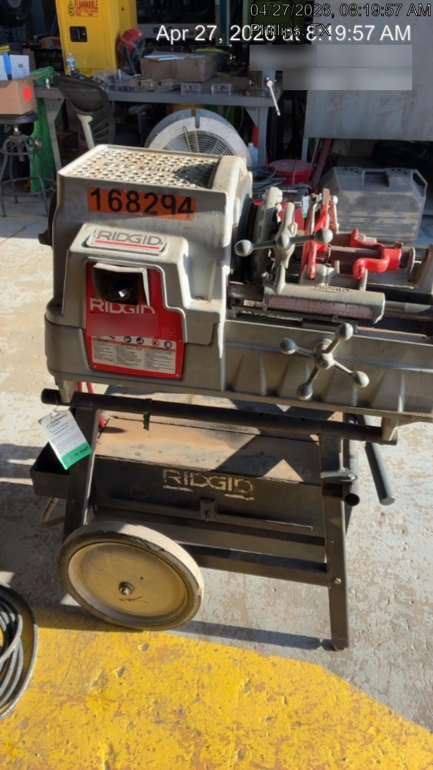 2021 RIDGID 535