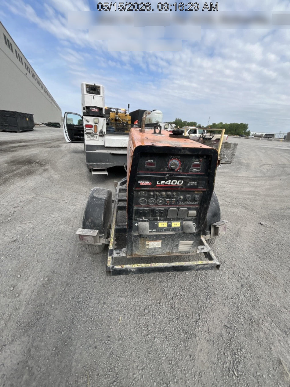 2023 Lincoln Electric LE400 Kubota V1505, Trlr, Cable Rack, Light Kit, ES Decals, T3