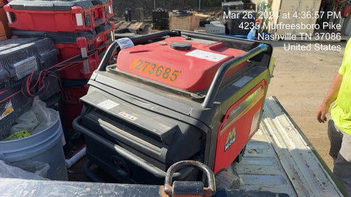 2022 Mi-T-M GEN-8000-IMM1E 7300W, (2) 120V Outlets, GFCI, Inverter