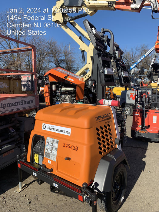 2023 Generac MLT2 Diesel, Flex Switch 120V Input, Powerzone Controller, (4) 320W LED Lights, 4kW Generator, 39.9 Gal Fuel Tank, 2" Ball, T3