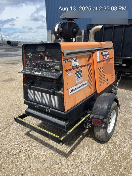 2021 Lincoln Electric Vantage 549X Ready Pak 3, ORANGE (includes trailer, cable rack, fender light kit)