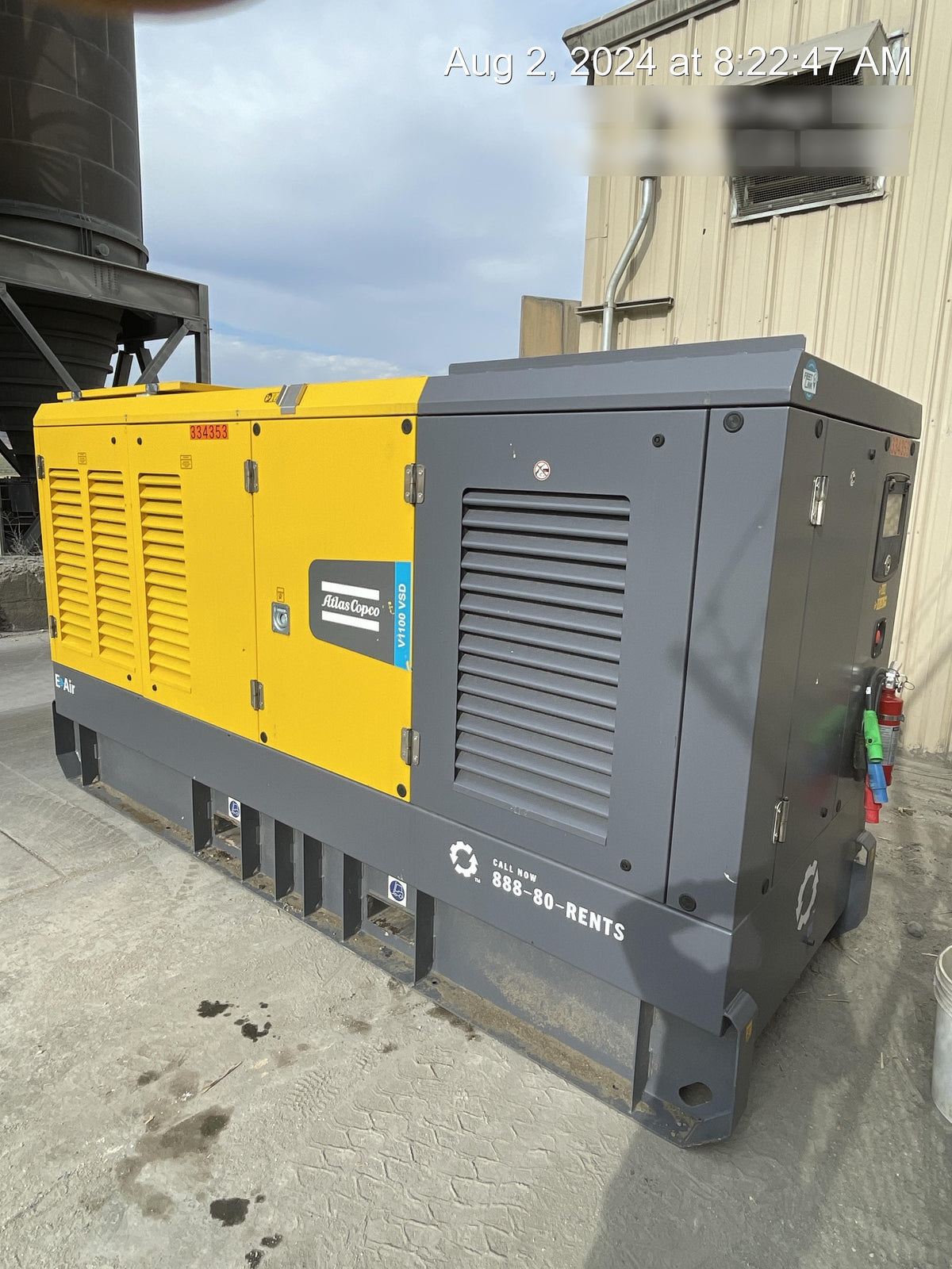 2023 ATLAS COPCO E-AIR V1100