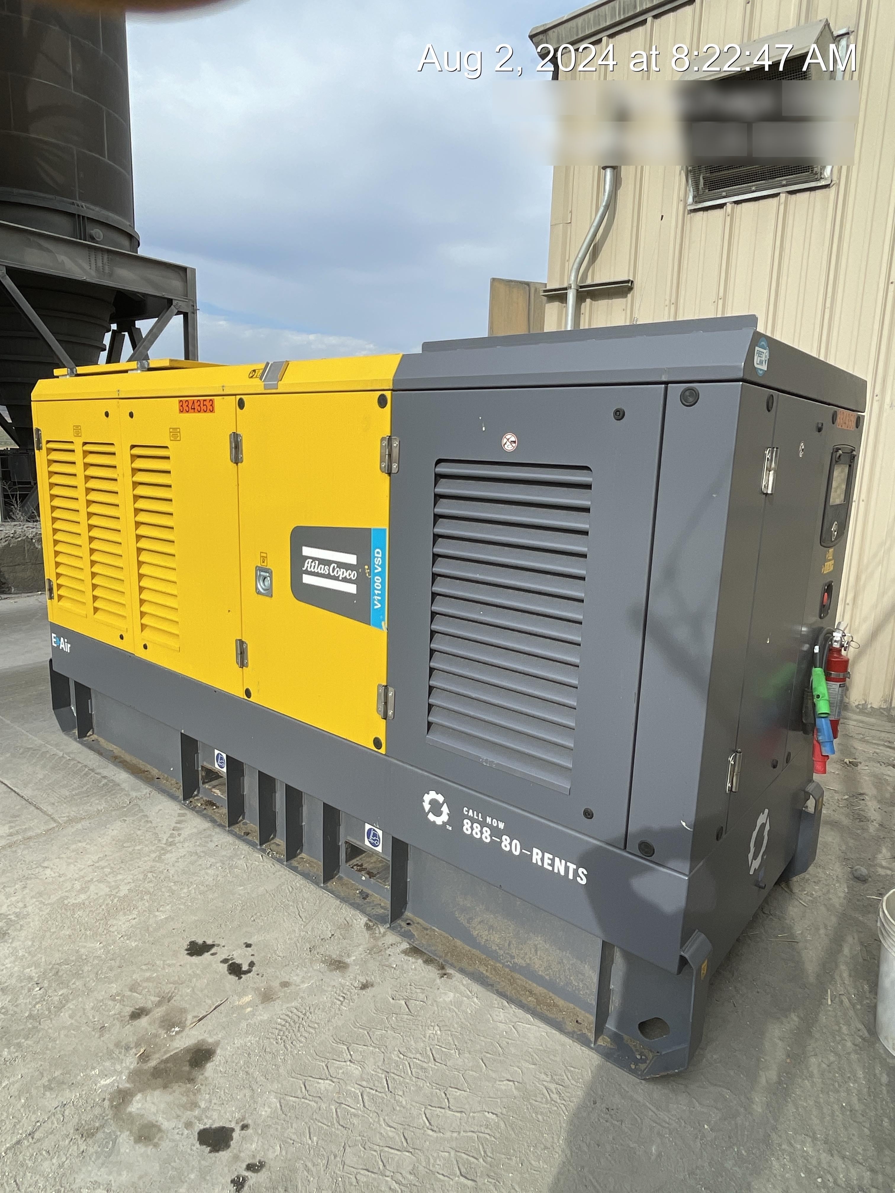 2023 ATLAS COPCO E-AIR V1100