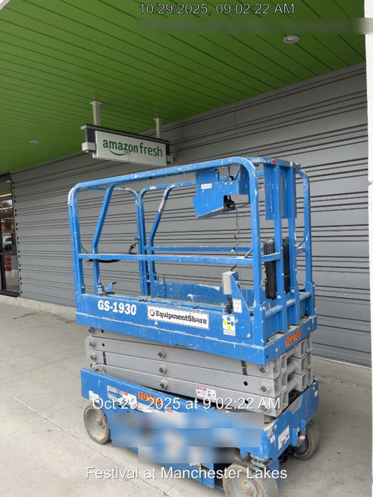 2020 Genie GS-1930 Fixed rails with chain entry gate - Pre A92.20