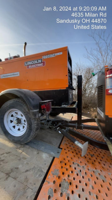 2022 Lincoln Electric LE400 Kubota V1505, Trlr, Cable Rack, Light Kit, ES Decals, T3