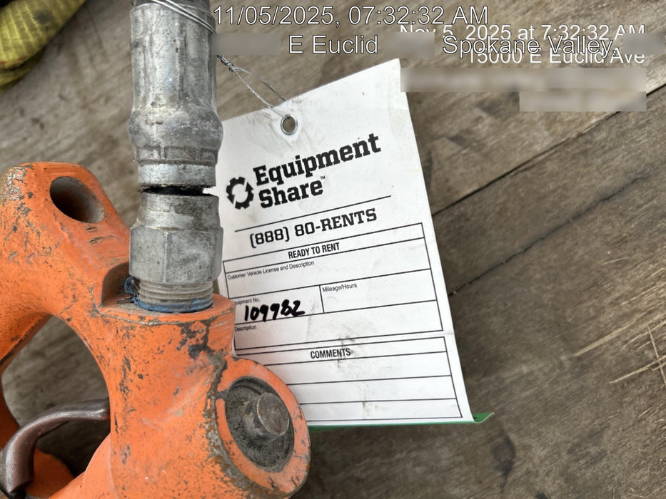 2020 MICHIGAN PNEUMATIC MP-133-ORANGE-NEP