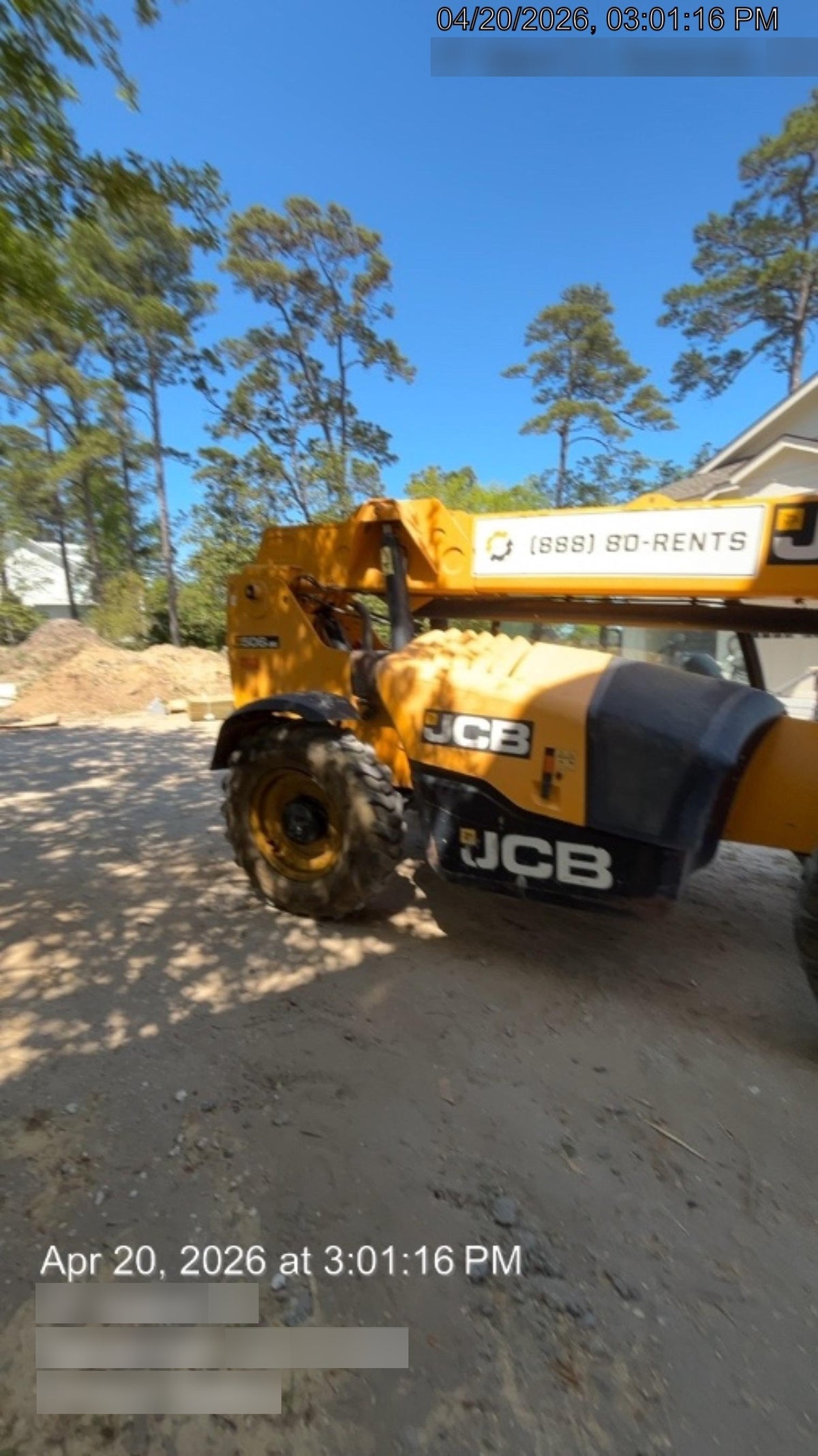 2019 JCB 506-36 Canopy, 74 HP, FF Tires, STD Worklight, Beacon, Aux Hydraulics, Lifting Eye, Back up Alarm, 48" Carriage, 48" Forks