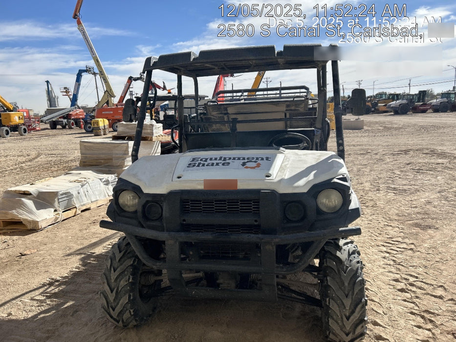 2018 Kawasaki MULE PRO-DX Kawasaki Mule 4x4 Diesel UTV w/Hard Top, No Windshield, No Doors, Beacon, Backup Alarm, ES Keypad/Hardware Installed