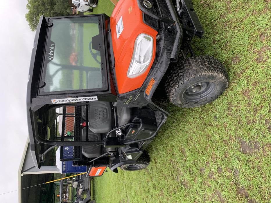 2019 Kubota RTV-X1140W-H 4WD, LED Strobe, Windshield Tempered Glass, Plastic Canopy, Wire Harness Kit, Backup Alarm