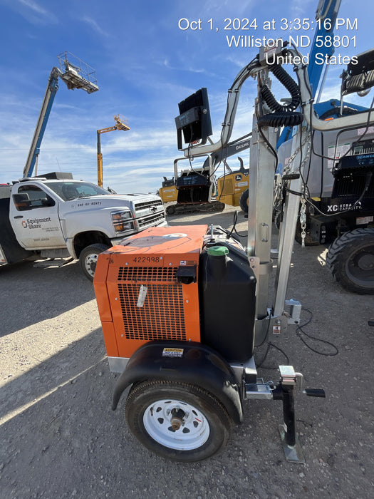 2024 Wanco WLTT-4MM4K Diesel, Deep Sea Controller, Shore Power Plug, Auto Start, (4) 350W LED Floodlights, 4kW Generator, 60 Gal Fuel Tank, 2" Ball, T3