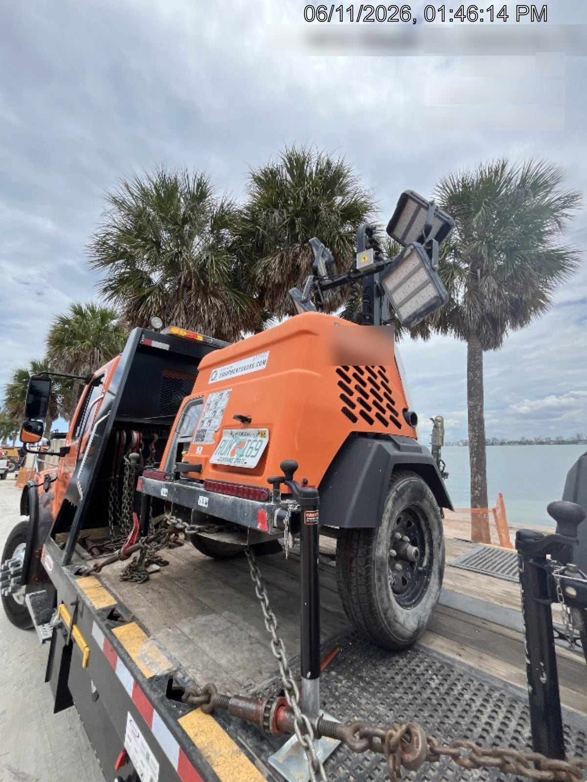 2023 Generac MLT2 Diesel, Flex Switch 120V Input, Powerzone Controller, 
(4) 320W LED Lights, 4kW Generator, 39.9 Gal Fuel Tank, 2" Ball, T3