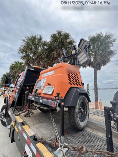 2023 Generac MLT2 Diesel, Flex Switch 120V Input, Powerzone Controller, 
(4) 320W LED Lights, 4kW Generator, 39.9 Gal Fuel Tank, 2" Ball, T3