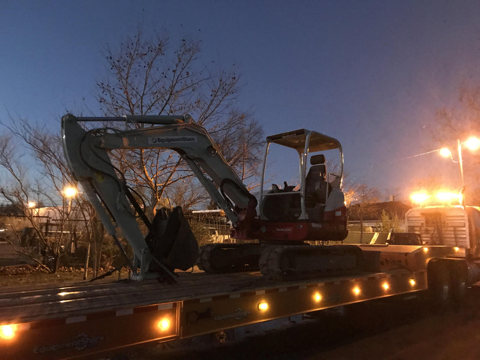 2019 Takeuchi TB260 Takeuchi TB260 Canopy w/Rubber Tracks, Auxiliary Hydraulics, Standard Blade, Manual QC