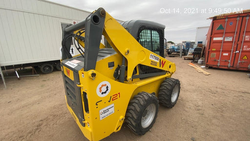 Wacker Neuson SW21 Cab/Heat/Air, High Flow, Selectable EH Joystick Controls, Cyclonic Engine Pre-Cleaner, 2 Speed Joystick