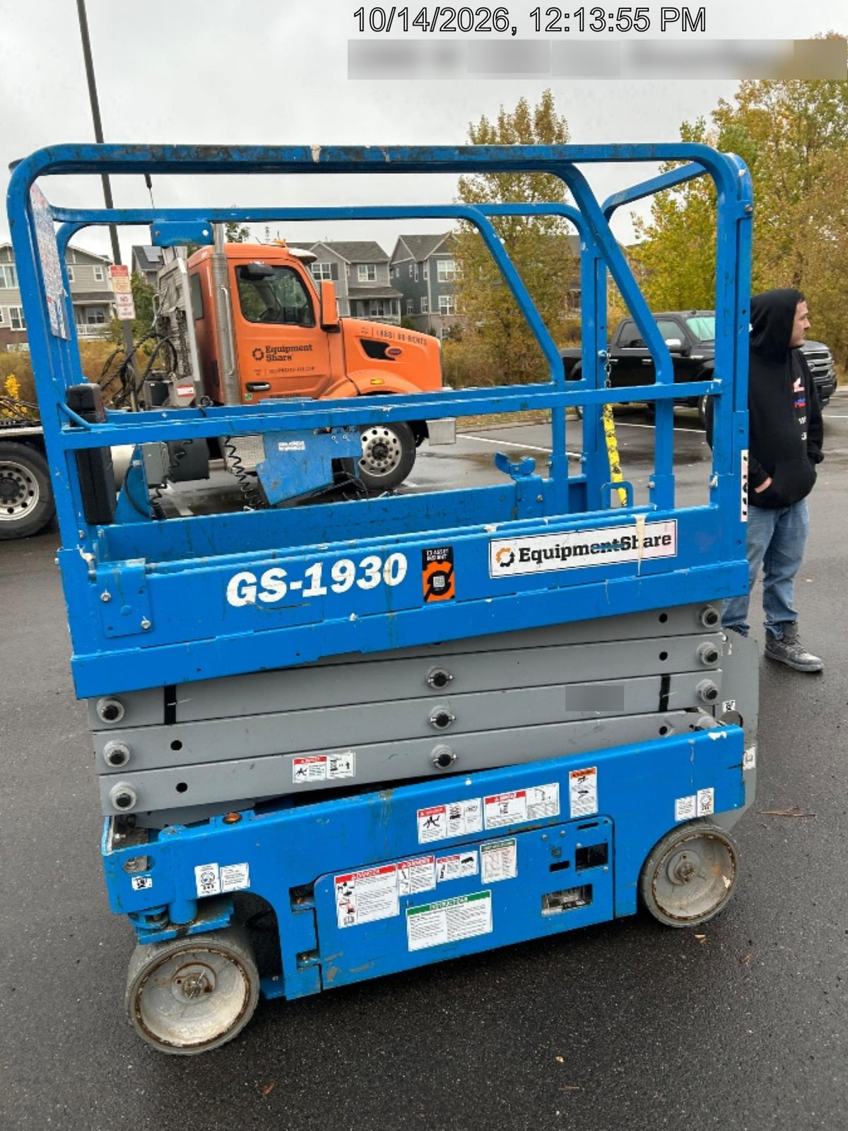 2020 Genie GS-1930 Fixed rails with chain entry gate - Pre A92.20