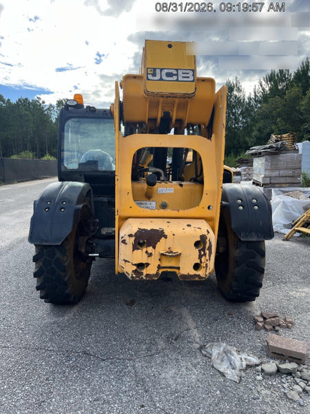 2019 JCB 506-36 Canopy, 74 HP, FF Tires, STD Worklight, Beacon, Aux Hydraulics, Lifting Eye, Back up Alarm, 48" Carriage, 48" Forks
