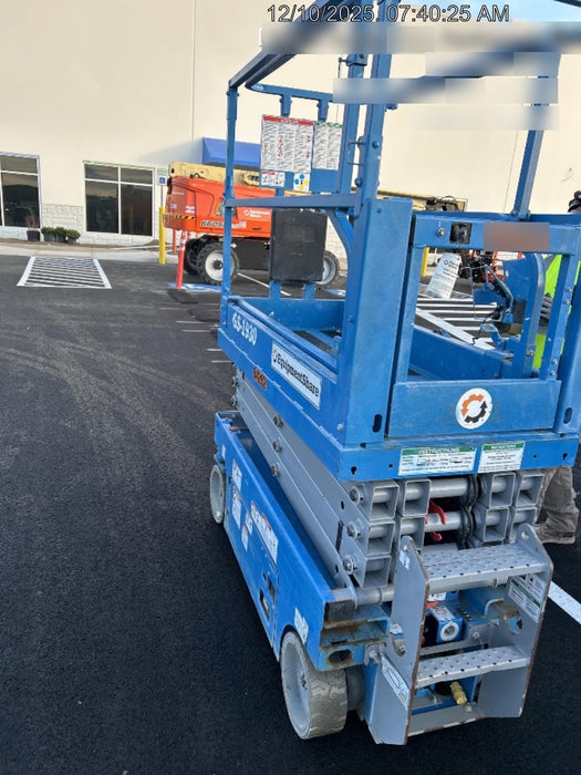 2020 Genie GS-1930 Solid Non Marking Tires, Beacon, Folding rails with half height swing gate, 800W Inverter