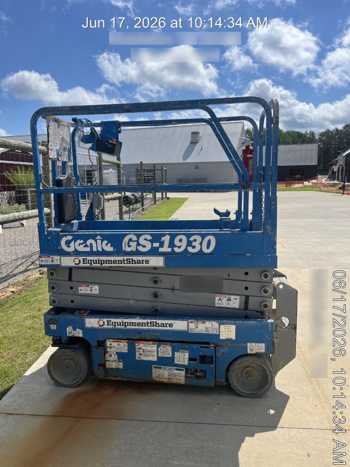 2018 Genie GS-1930 Genie GS-1930 Scissor Lift w/Standard Options