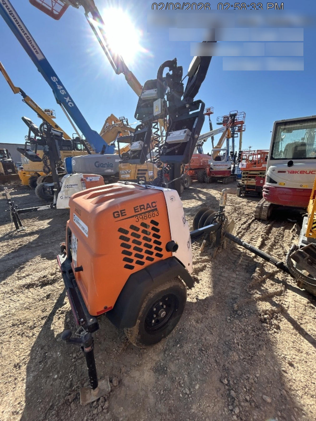 2024 Generac MLT2 Diesel, Flex Switch 120V Input, Powerzone Controller, 
(4) 320W LED Lights, 4kW Generator, 39.9 Gal Fuel Tank, 2" Ball, T3