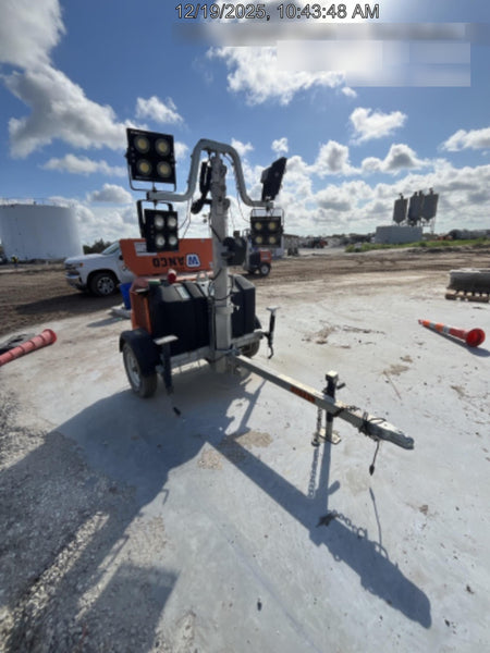 2023 Wanco WLTT-4MM4K Diesel, Deep Sea Controller, Shore Power Plug, Auto Start, (4) 350W LED Floodlights, 4kW Generator, 60 Gal Fuel Tank, 2" Ball, T3