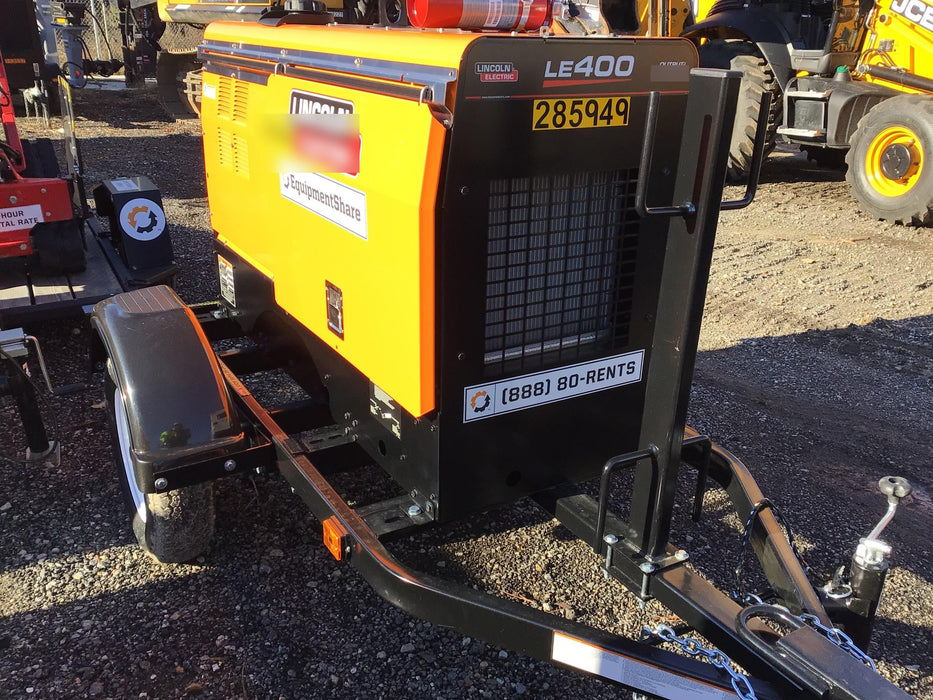 2022 Lincoln Electric LE400 Kubota V1505, Trlr, Cable Rack, Light Kit, ES Decals, T3